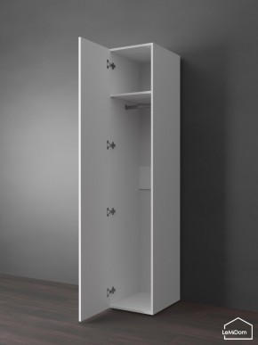 Шкаф Linnea MHR-1PO 2050х400х510 (Белый-М 11.1.2) в Тюмени - tumen.mebel24.online | фото 4