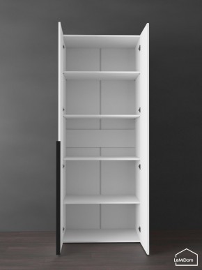 Шкаф Linnea MHR-2-2 2050х800х510 (Белый-М 11.1.2) в Тюмени - tumen.mebel24.online | фото 4