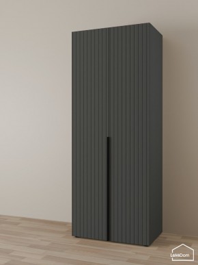 Шкаф Linnea MHR-2 2050х800х510 (Графит-М 11.1.25) в Тюмени - tumen.mebel24.online | фото