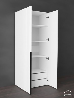 Шкаф Linnea MHR-2-4 2050х800х510 (Белый-М 11.1.1) в Тюмени - tumen.mebel24.online | фото 6