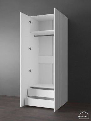 Шкаф Linnea MHR-2PO-3 2050х800х510 (Белый-М 11.1.2) в Тюмени - tumen.mebel24.online | фото 5