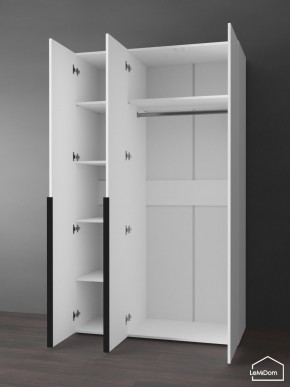 Шкаф Linnea MHR-3-1 2050х1200х510 (Белый-М 11.1.2) в Тюмени - tumen.mebel24.online | фото 5