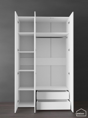 Шкаф Linnea MHR-3PO-2 2050х1200х510 (Белый-М 11.1.2) в Тюмени - tumen.mebel24.online | фото 5