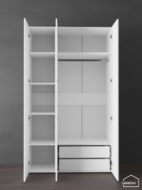 Шкаф Linnea MHR-3PO-2 2050х1200х510 (Белый-М 11.1.2) в Тюмени - tumen.mebel24.online | фото 6
