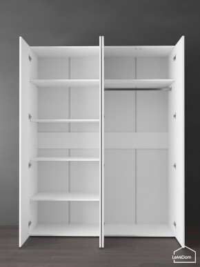 Шкаф Linnea MHR-4PO-1 2050х1600х510 (Белый-М 11.1.2) в Тюмени - tumen.mebel24.online | фото 4