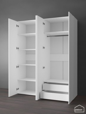 Шкаф Linnea MHR-4PO-2 2050х1600х510 (Белый-М 11.1.2) в Тюмени - tumen.mebel24.online | фото 6