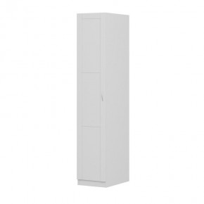 Шкаф ПЕГАС однодверный с рамочным фасадом, цвет белый в Тюмени - tumen.mebel24.online | фото