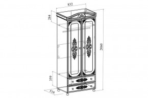 Шкаф платяной Ассоль АС-02 в Тюмени - tumen.mebel24.online | фото 5