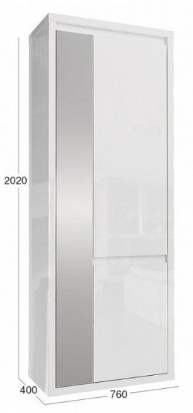 Шкаф платяной Норден СТЛ.413.01 в Тюмени - tumen.mebel24.online | фото 3