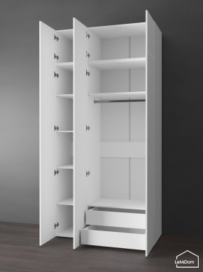 Шкаф с антресолью Linnea MHR-3POA-2 2450х1200х510 (Белый-М 11.1.2) в Тюмени - tumen.mebel24.online | фото 5