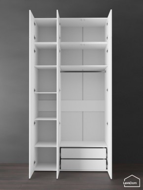 Шкаф с антресолью Linnea MHR-3POA-2 2450х1200х510 (Белый-М 11.1.2) в Тюмени - tumen.mebel24.online | фото 6