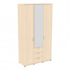 Шкаф с зеркалом Ольга H57_M (ДМ) в Тюмени - tumen.mebel24.online | фото