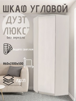 Шкаф угловой Дуэт Люкс без зеркала в Тюмени - tumen.mebel24.online | фото