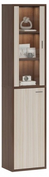 Шкаф-витрина Домино СУ(ш1в2)+1ФГ+1ФС в Тюмени - tumen.mebel24.online | фото 2