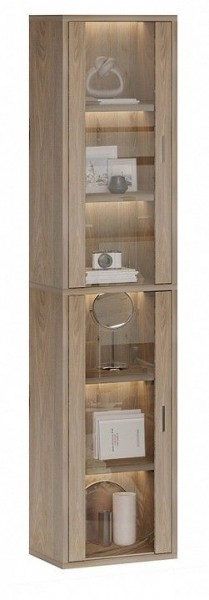 Шкаф-витрина Домино СУ(ш1в2)+2ФС в Тюмени - tumen.mebel24.online | фото 2