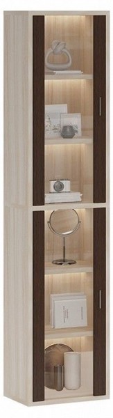 Шкаф-витрина Домино СУ(ш1в2)+2ФС в Тюмени - tumen.mebel24.online | фото 2