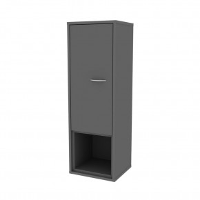 Шкафчик Сити H183 (Графит) в Тюмени - tumen.mebel24.online | фото