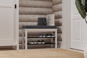 Скамья 85х50 Кантри для обуви белая в Тюмени - tumen.mebel24.online | фото 4