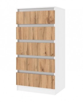 Спальный гарнитур Парус (Белый/Вотан) 1400 (Вариант-2) в Тюмени - tumen.mebel24.online | фото 5