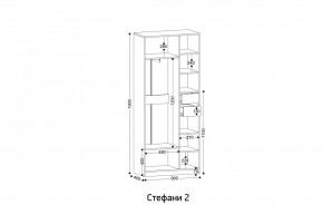 СТЕФАНИ-2 Шкаф в Тюмени - tumen.mebel24.online | фото 2