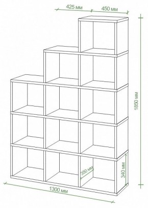 Стеллаж Бартоло СЛД 5 в Тюмени - tumen.mebel24.online | фото 2