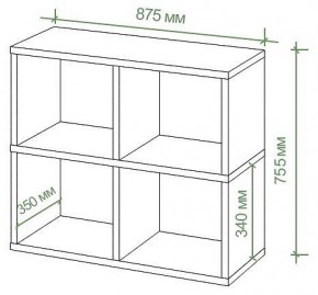 Стеллаж Бартоло СПД 2-2 в Тюмени - tumen.mebel24.online | фото 3