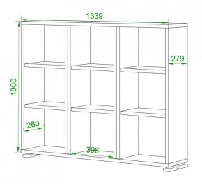Стеллаж Домино ПУ-60-1 в Тюмени - tumen.mebel24.online | фото 2