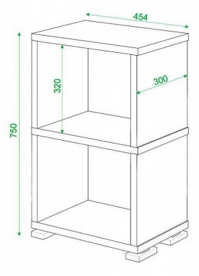 Стеллаж Домино СБ-15/2 в Тюмени - tumen.mebel24.online | фото 2
