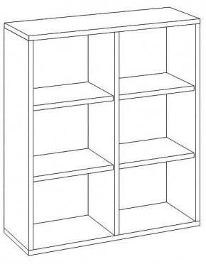 Стеллаж Домино СУ(ш2в1) в Тюмени - tumen.mebel24.online | фото 3