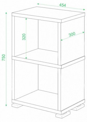 Стеллаж-колонка Домино СБ-15/2 в Тюмени - tumen.mebel24.online | фото 2