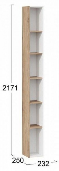 Стеллаж-колонка Порто ТД-393.07.25 в Тюмени - tumen.mebel24.online | фото 5