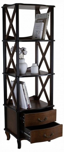 Стеллаж комбинированный Джульетта-3 в Тюмени - tumen.mebel24.online | фото 5