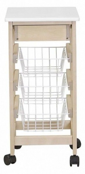 Стеллаж С ящиком и корзинами в Тюмени - tumen.mebel24.online | фото 3