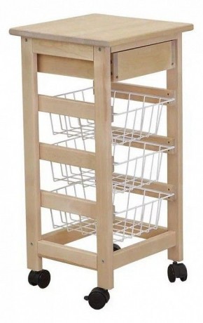 Стеллаж С ящиком и корзинами в Тюмени - tumen.mebel24.online | фото 3