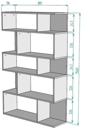 Стеллаж S11 в Тюмени - tumen.mebel24.online | фото 2