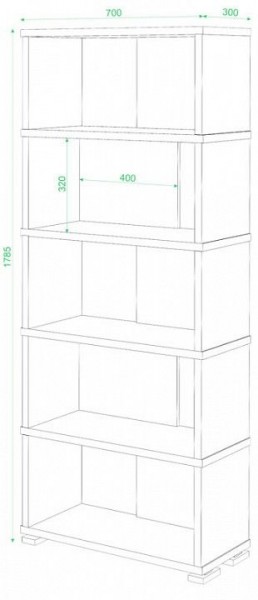 Стеллаж СБ-10/5 в Тюмени - tumen.mebel24.online | фото 2