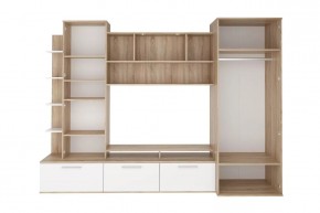 Стенка Денвер (СТЛ.151.01) Дуб сонома/Белый в Тюмени - tumen.mebel24.online | фото 2