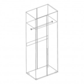 СТИЛ Шкаф 2-ств для одежды в Тюмени - tumen.mebel24.online | фото 2