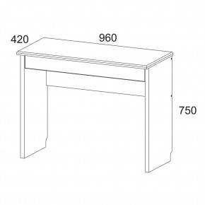 Стол 1S, TIFFANY, цвет вудлайн кремовый в Тюмени - tumen.mebel24.online | фото