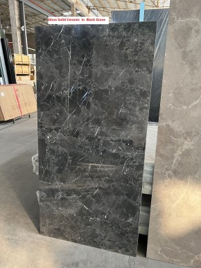 Стол ALES 180 BLACK GRAVE SOLID CERAMIC, керамика / бронзовый, ®DISAUR в Тюмени - tumen.mebel24.online | фото 3