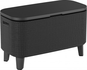 Стол Беви Бар (Bevy Bar Large Cool Bar), графит в Тюмени - tumen.mebel24.online | фото 2