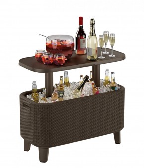 Стол Беви Бар (Bevy Bar Large Cool Bar), коричневый в Тюмени - tumen.mebel24.online | фото 3