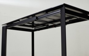 Стол CORNER 120 MATT BLACK MARBLE SOLID CERAMIC / BLACK, ®DISAUR в Тюмени - tumen.mebel24.online | фото 2