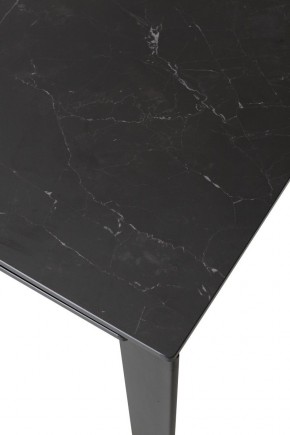 Стол CORNER 120 MATT BLACK MARBLE SOLID CERAMIC / BLACK, ®DISAUR в Тюмени - tumen.mebel24.online | фото 5