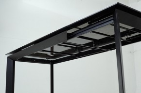 Стол CREMONA 140 KL-99 Белый мрамор матовый, итальянская керамика / черный каркас, ®DISAUR в Тюмени - tumen.mebel24.online | фото 13