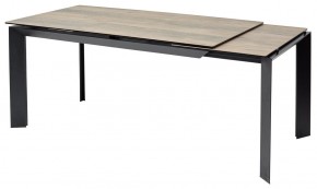 Стол CREMONA 180 KL-61 Под дерево, итальянская керамика / черный каркас, ®DISAUR в Тюмени - tumen.mebel24.online | фото 7
