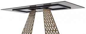 Стол ENNA 220 KL-188 Контрастный мрамор матовый, итальянская керамика/ каркас цвета шампань, ®DISAUR в Тюмени - tumen.mebel24.online | фото 12