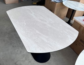 Стол KAI 140 TL-109 поворотная система раскладки, испанская керамика / Темно-серый / Черный, ®DISAUR в Тюмени - tumen.mebel24.online | фото 7