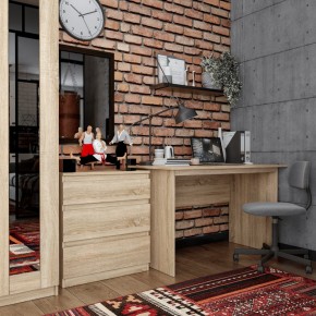Стол КАСТОР письменный 120х65, цвет Дуб Сонома в Тюмени - tumen.mebel24.online | фото 3