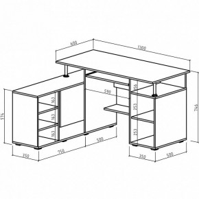 Стол компьютерный Амбер в Тюмени - tumen.mebel24.online | фото 3